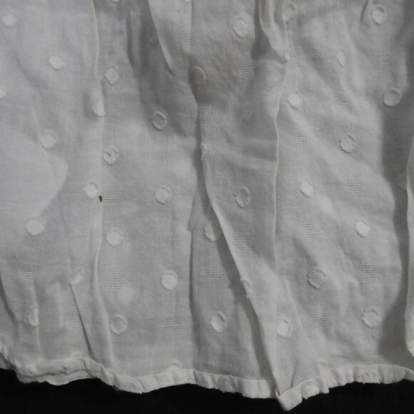 GAP KIDS | xs extra small (4-5) | Sleeveless Cream Button-Up Blouse - Picture 13 of 14
